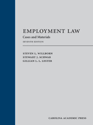 cover image of Employment Law